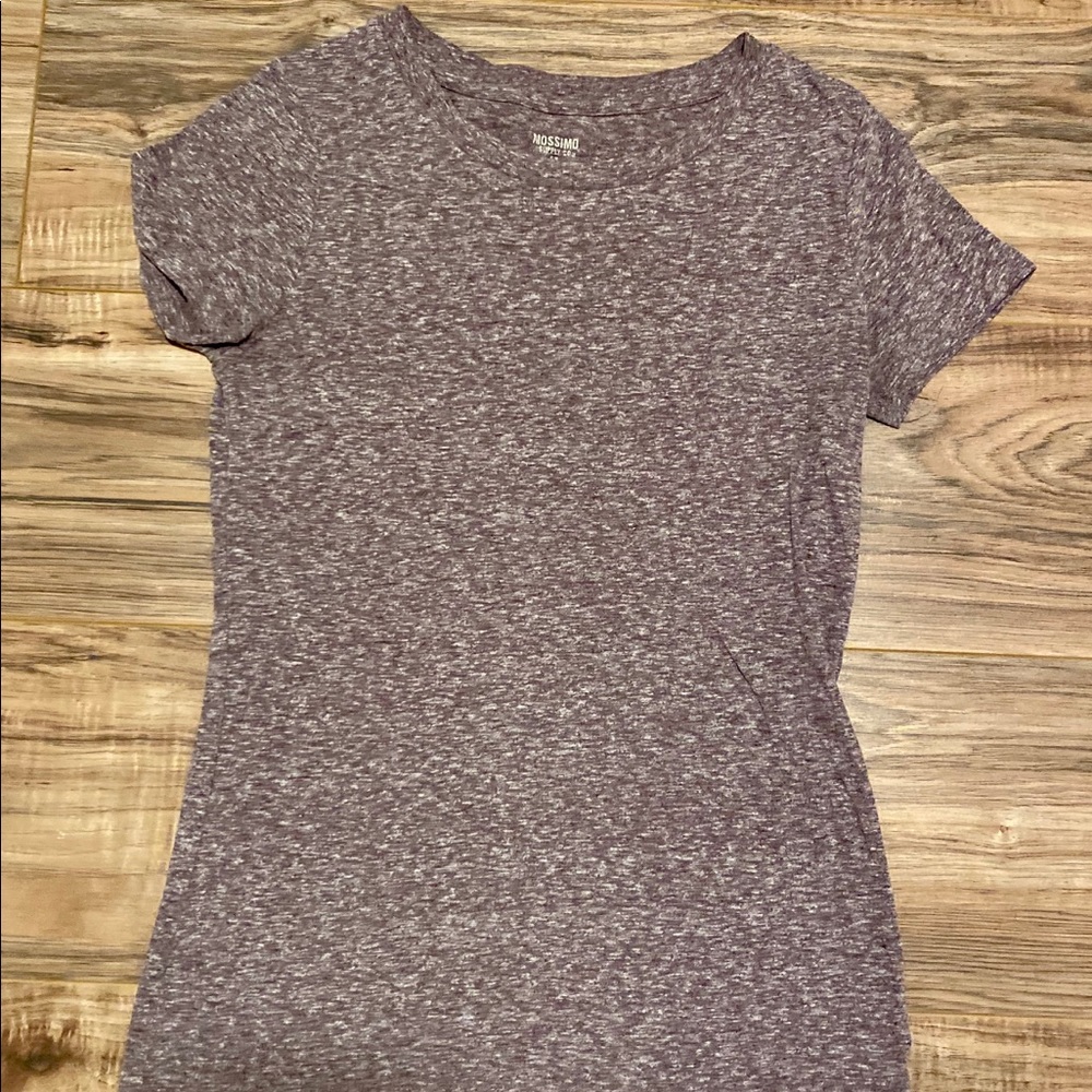 Heather purple T-shirt